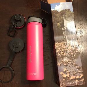 New Stainless Steel Pink Water Bottle 24 oz